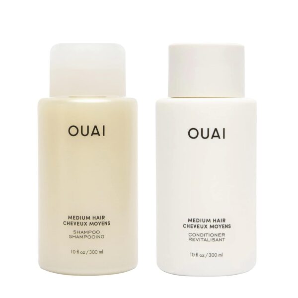 OUAI Medium Shampoo and Conditioner Set - (10 Fl Oz)