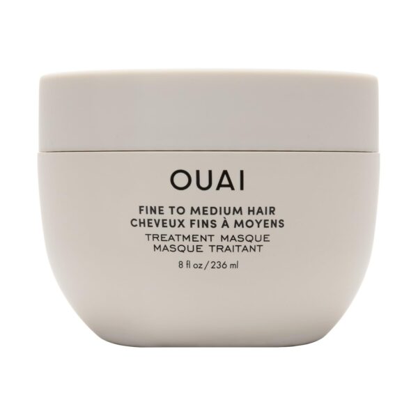 OUAI Fine to Medium Hair Treatment Masque - Hair Mask for Hair Repair (8 Fl Oz)