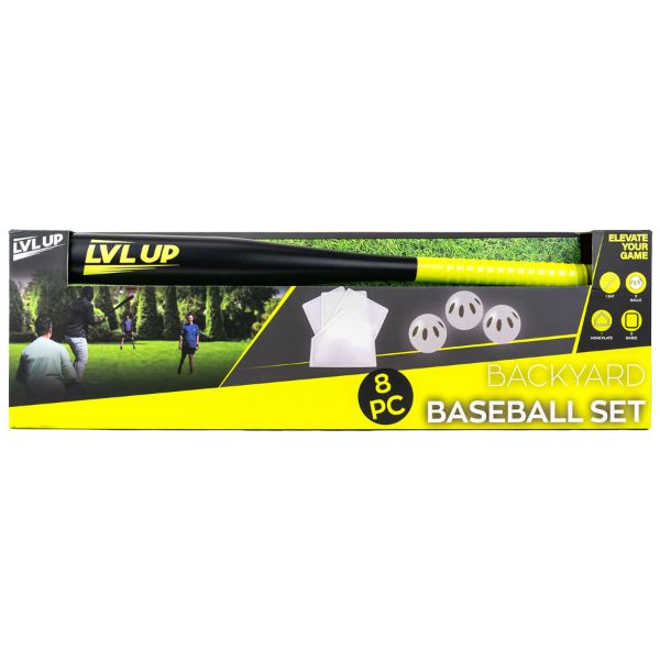 Backyard Baseball Set With Bat Balls and Bases