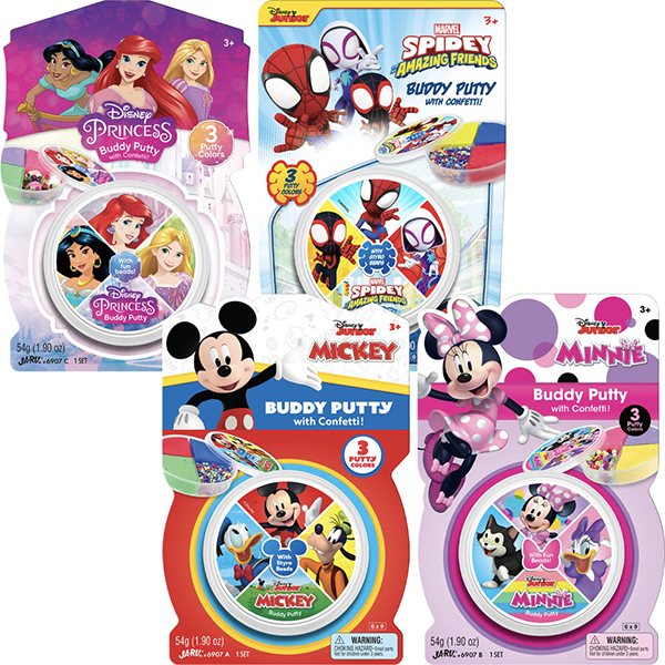 Disney Buddy Putty with Confetti Asst