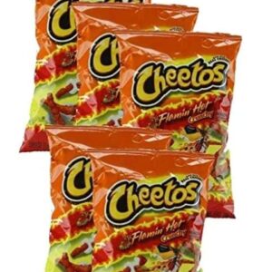 Cheetos Flamin' Hot Crunchy 2.0 oz (Pack of 5)