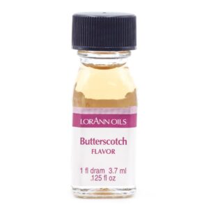 LorAnn Butterscotch SS Flavor, 1 dram bottle (.0125 fl oz - 3.7ml - 1 teaspoon)