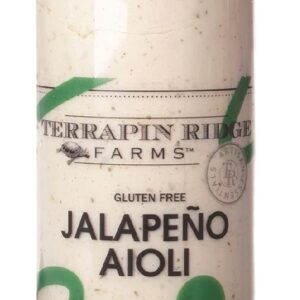 Terrapin Ridge Farms Jalapeno Aioli Garnishing Sauce - One 7.75 Ounce Squeeze Bottle