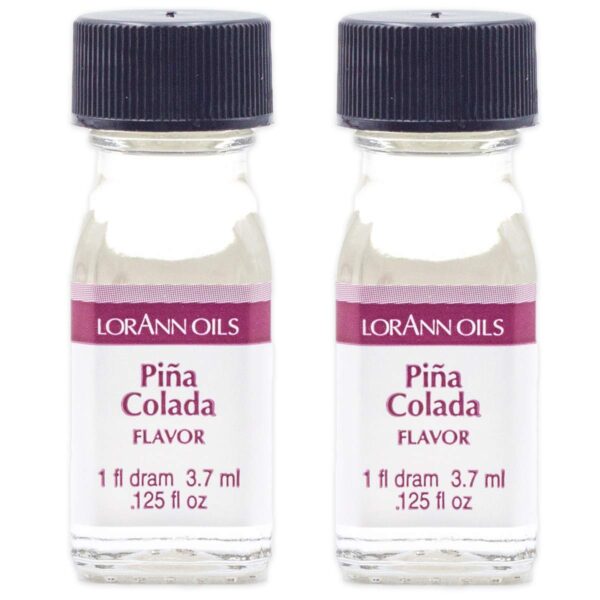 LorAnn Pina Colada SS Flavor, 1 dram bottle (.0125 fl oz - 3.7ml - 1 teaspoon) - 2 Pack - Image 2