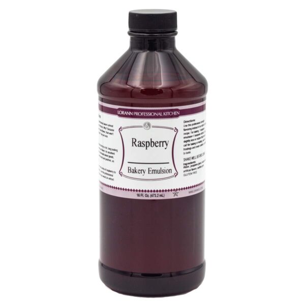 LorAnn Raspberry Bakery Emulsion, 16 ounce bottle - Image 3