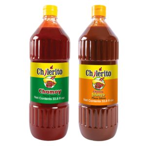 El Chilerito Chamoy Regular and Mango 2 Bottle Bundle