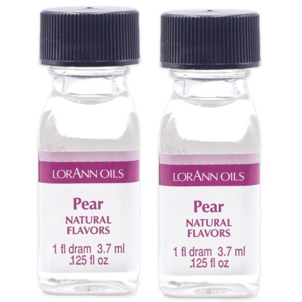 LorAnn Pear SS Flavor, 1 dram bottle (.0125 fl oz - 3.7ml - 1 teaspoon) - 2 Pack - Image 2