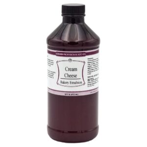 LorAnn Cream Cheese Bakery Emulsion, 16 ounce bottle