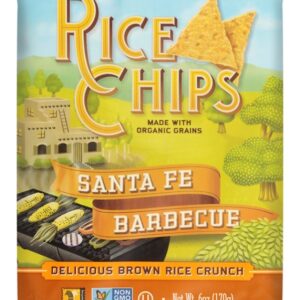 Lundberg Family Farms Rice Chips, Santa Fe Barbeque, 6 Ounce (Pack of 12)