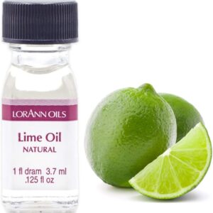 LorAnn Lime Oil SS, Natural Flavor, 1 dram bottle (.0125 fl oz - 3.7ml - 1 teaspoon)