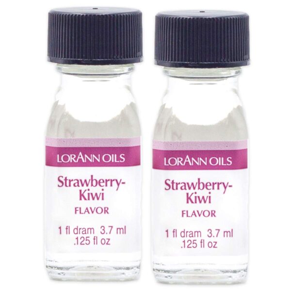 LorAnn Strawberry-Kiwi SS Flavor, 1 dram bottle (.0125 fl oz - 3.7ml - 1 teaspoon) - 2 pack - Image 3