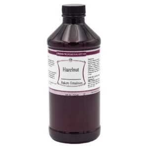 LorAnn Hazelnut Bakery Emulsion, 16 ounce bottle