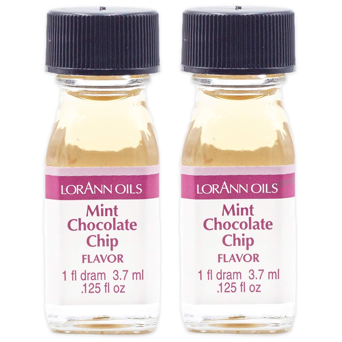 LorAnn Mint Chocolate Chip SS Flavor Flavor, 1 dram bottle (.0125 fl oz - 3.7ml - 1 teaspoon) - 2 Pack - Image 3