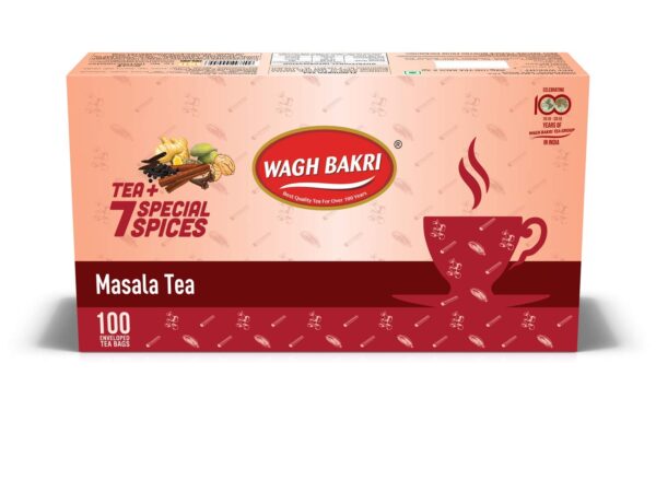 Wagh Bakri Masala Chai 100's (Pack of 3) - Image 3