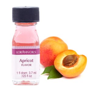 LorAnn Apricot SS Flavor, 1 dram bottle (.0125 fl oz - 3.7ml - 1 teaspoon)