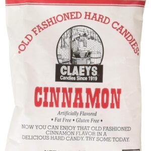 Claeys Old Fashioned Cinnamon Candy, 6-Ounce Bags (Pack of 12)