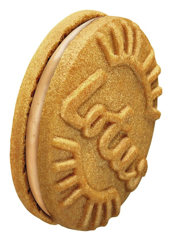 Lotus Biscoff Sandwich Cookies, Vanilla Cream, 15 Cookies per pack, 5.29 Ounce (Pack of 1) - Image 3