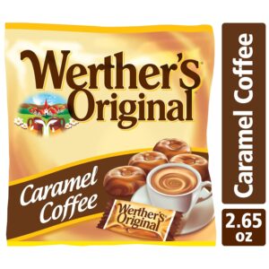 Werther's Original Hard Carmel Coffee Candy, 2.65 Oz Bags (Pack of 12)