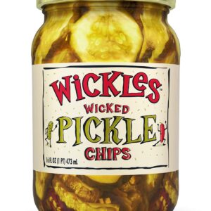 Wickles Wicked Pickle Chips, 16 oz