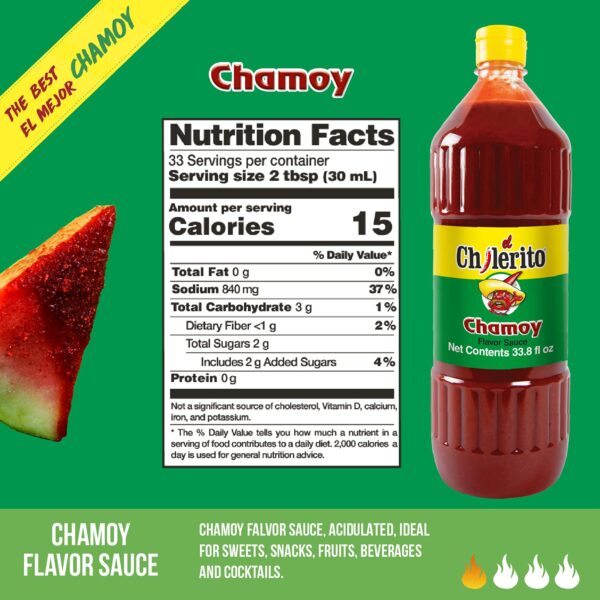 El Chilerito Chamoy Regular and Mango 2 Bottle Bundle - Image 2