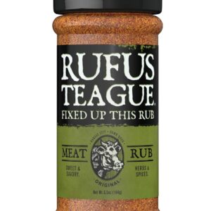 Rufus Teague - Meat Rub - Premium BBQ Rub - 6.5oz Bottle