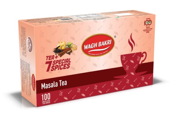 Wagh Bakri Masala Chai 100's (Pack of 3) - Image 2