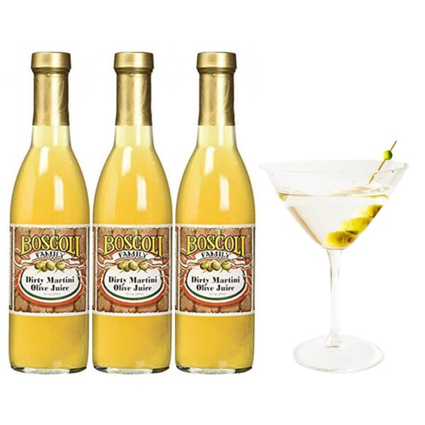 Boscoli Dirty Martini Olive Juice 12.7 ounces (Pack of 3) - Image 2