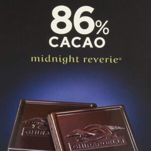 Ghirardelli Intense Dark Midnight Reverie Chocolate Bar, 3.17 Ounce (Pack of 12)