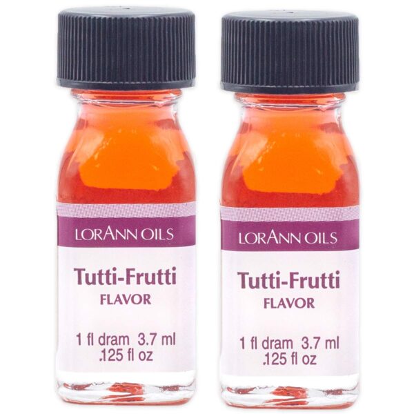 LorAnn Tutti Frutti SS Flavor, 1 dram bottle (.0125 fl oz - 3.7ml - 1 teaspoon) - 2 Pack - Image 2