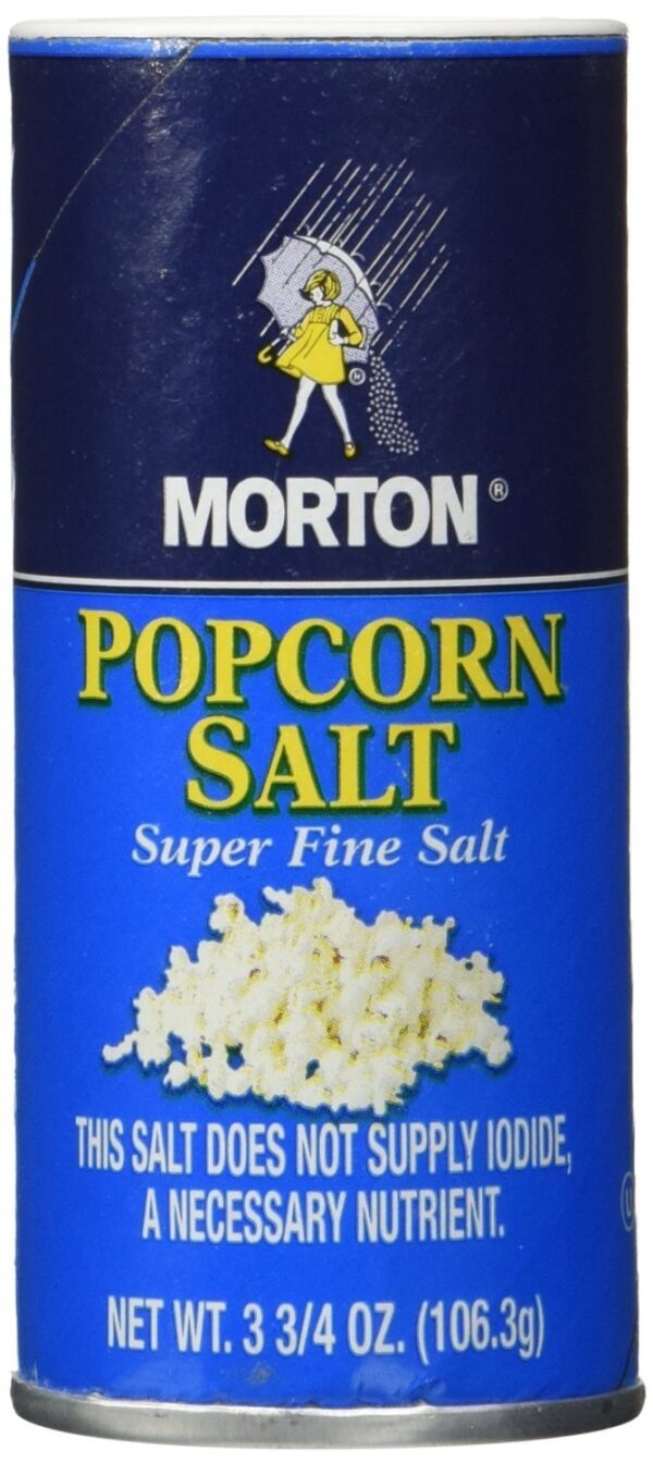 Morton popcorn salt 3.75-oz, Pack of 2 - Image 3