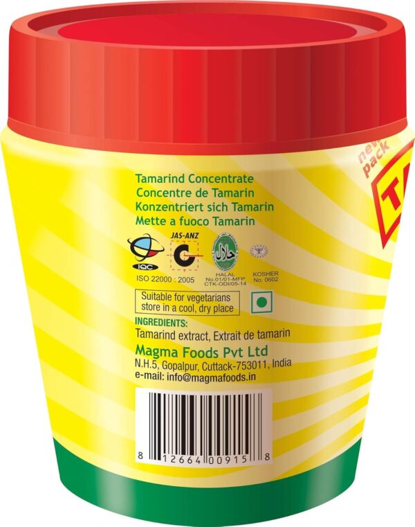 Tamicon Tamarind Concentrate | Sweet & Sour Tamarind Paste | Authentic South Indian Style Flavor | Perfect for Curries, Sauces, Dips & Soups | 7.05 Oz/200gm - Image 3