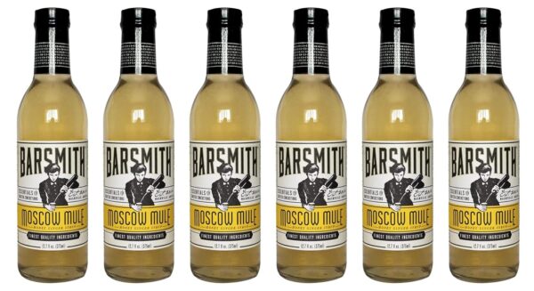 Barsmith Bar Essentials Moscow Mule Honey-Ginger Mix, Sweet with a Ginger Kick, Uplifting & Refreshing, 12.7-oz. Bottle, Pack of 6 - Image 3