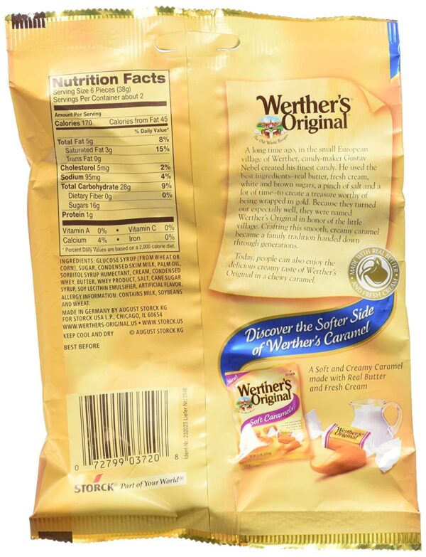 Werthers Original Chewy Caramels 2.4 Oz (Pack of 2) - Image 2