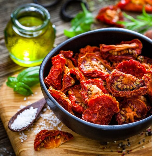 Sun Dried Organic Tomatoes Halves Cut by Pure Anatolia (Resealable Portion Control Packs, Non-GMO, Gluten-Free, Vegan, Unsulfured, Nutrient-Rich, No Preservatives, Pack of 1) - Image 2