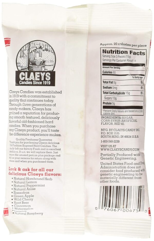Claeys Old Fashioned Cinnamon Candy, 6-Ounce Bags (Pack of 12) - Image 3