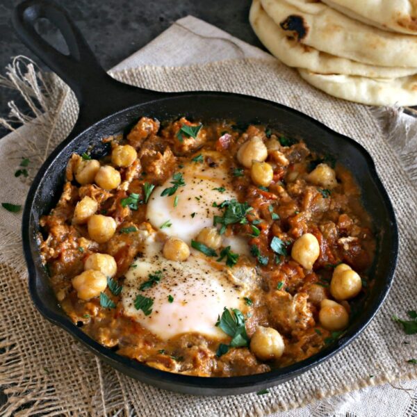 Wild Garden Ready-To-Use Marinade, Gourmet Tunisian Shakshouka Simmer Sauce, Authentic Recipe with No Additives, No Preservatives, Perfect for Eggs! 7.05oz (Pack of 6) - Image 3
