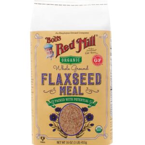 Bob's Red Mill Organic Brown Flaxseed Meal, 16-ounce (Package May Vary)