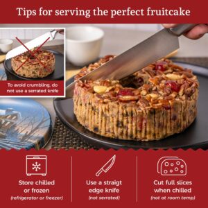 Beatrice Bakery Co. Original Fruitcake, Grandma's Old Fashioned Fruit and Nut Freshly Made, Brand, Bourbon and Rum Fruitcake, Est. 1917 (16 Ounce, Pack of 1)