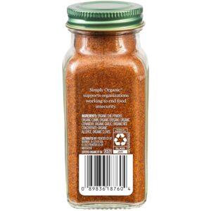 Simply Organic Chili Powder, Certified Organic | 2.89 oz