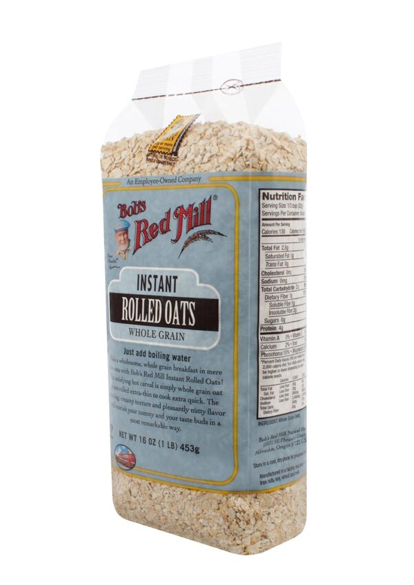 Bob's Red Mill Oats Rolled Instant - 16 oz - Image 2