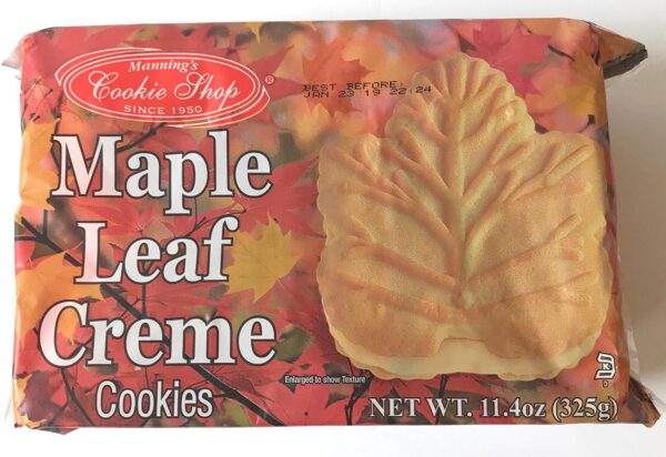 Maple Leaf Cookies, one 11.4 oz package - Image 2