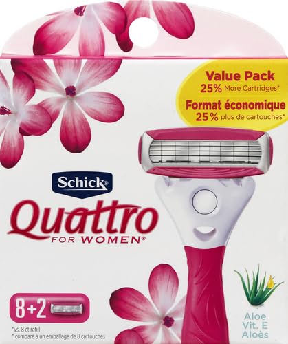 Ultra Smooth Razor Blade Refills for Women Value Pack, 10 Count