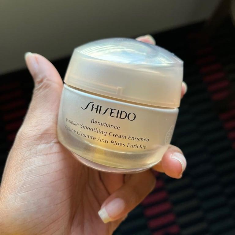 ($70 Value) Shiseido Benefiance Wrinkle Smoothing Face Cream Enriched, 1.7 Oz - Image 2