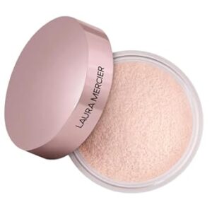 Laura Mercier Translucent Loose Setting Powder, 24HR Shine Control, Soft Matte Finish, Long Lasting Wear, Best for Normal to Oily Skin, 4 Shades for Virtually All Skin Tones, Artistry Icons Set