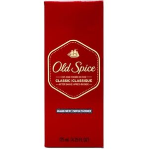Old Spice Classic After Shave 4.25 Ounce (125ml) (2 Pack)