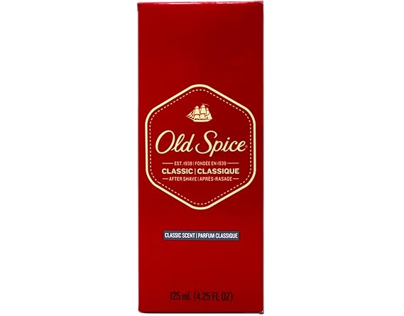 Old Spice Classic After Shave 4.25 Ounce (125ml) (2 Pack)