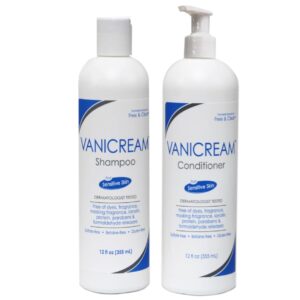 Vanicream Set, includes Shampoo-12 Oz and Conditioner-12 Oz - One each
