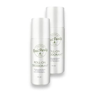 Real Purity, (2 Pack) Roll-On Deodorant