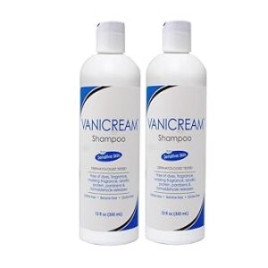 Vanicream Shampoo For Sensitive Skin 12 oz. (Pack of 2)