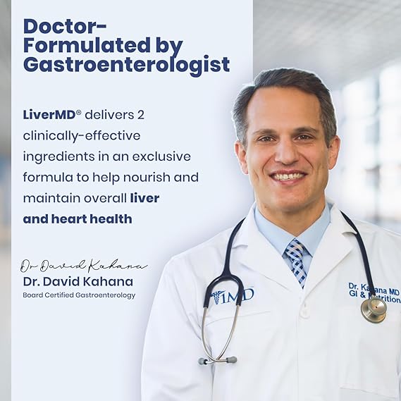 1MD Nutrition LiverMD - Liver Support Supplement | Siliphos Milk Thistle Extract & NAC - Supports Healthy Energy, Immunity & Overall Health - Liver Cleanse & Support | 60 Capsules - Image 3